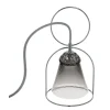 APOLLO FLANNEL-GREY TABLE LAMP