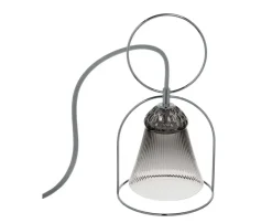 APOLLO FLANNEL-GREY TABLE LAMP