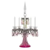 ARLEQUIN CANDELABRE 5B AMETHYSTE CHARTREUSE FLANELLE