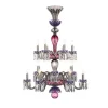 ARLEQUIN 18L AMETHYST PURPLE F-GREY CHANDELIER
