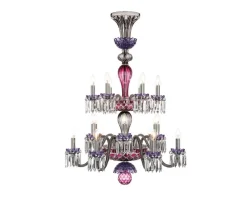 ARLEQUIN 18L AMETHYST PURPLE F-GREY CHANDELIER