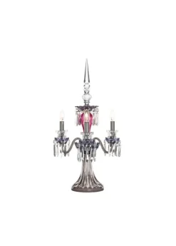 ARLEQUIN 3L AMETHYST PURPLE F-GREY CANDELABRA