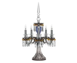 ARLEQUIN 5L DARK-BLUE BLACK F-GREY CANDELABRA