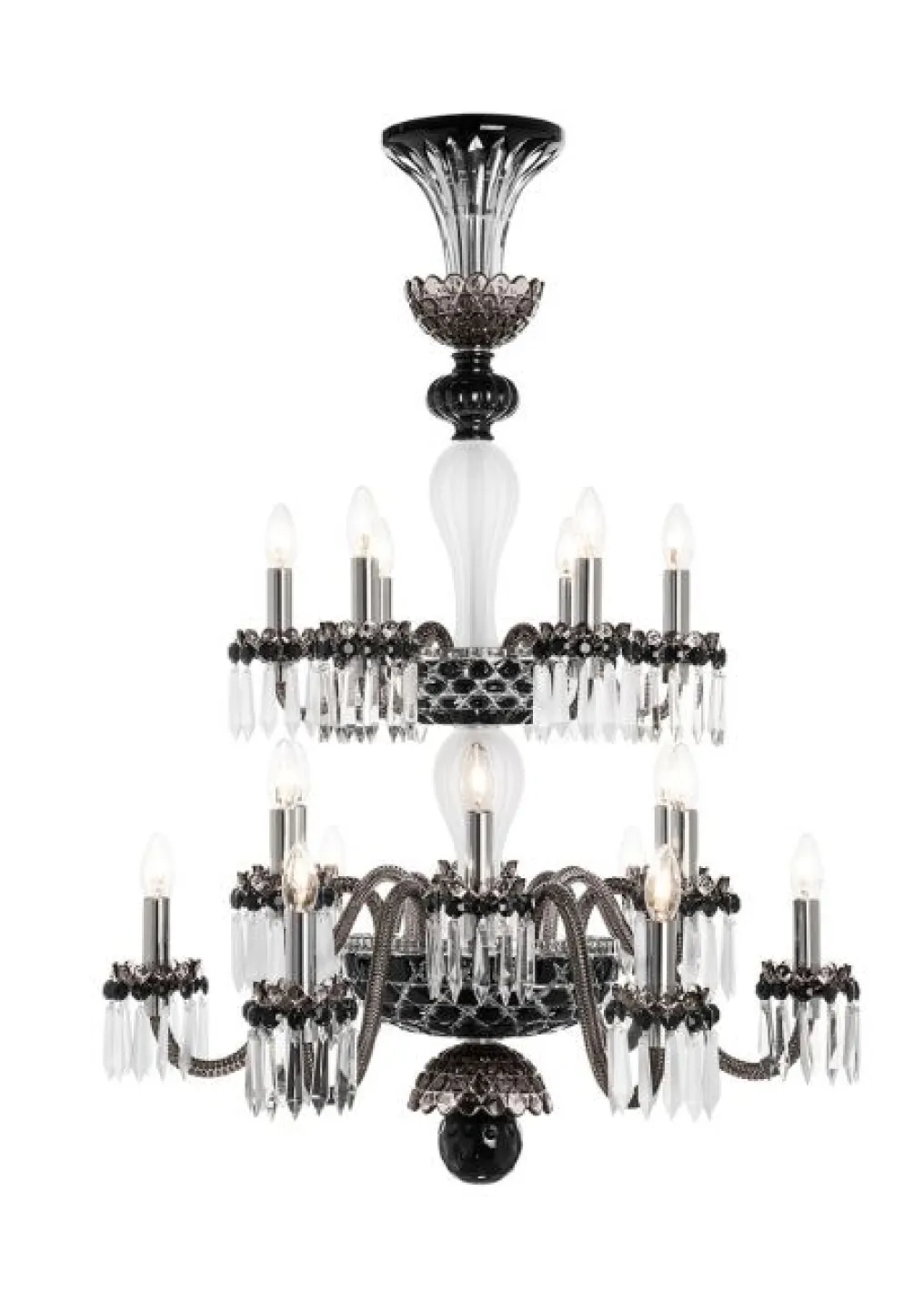 ARLEQUIN 18L DARK-BLUE BLACK F-GREY CHANDELIER