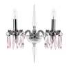 ARLEQUIN 2L FLANNEL-GREY LILAC SCONCE