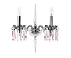 ARLEQUIN 2L FLANNEL-GREY LILAC SCONCE