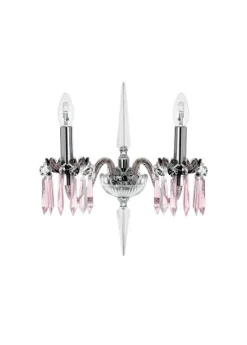 ARLEQUIN 2L FLANNEL-GREY LILAC SCONCE