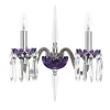 ARLEQUIN 2L FLANNEL-GREY PURPLE SCONCE