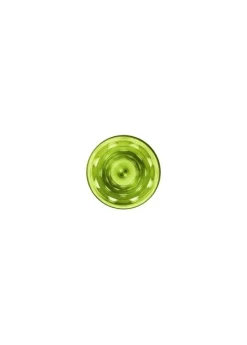 BUBBLES CHARTREUSE-GREEN CHAMPAGNE FLUTE