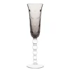 BUBBLES FLANNEL-GREY  CHAMPAGNE FLUTE