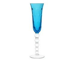 BUBBLES SKY-BLUE CHAMPAGNE FLUTE