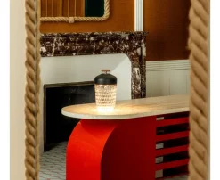 FOLIA BLACK WOOD BRONZE ANODIZED ALU FINISH PORTABLE LAMP