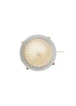 FOLIA CLEAR WOOD FLOOR LAMP