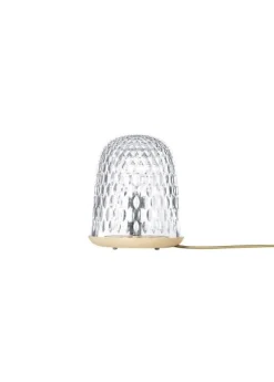 FOLIA CLEAR WOOD TABLE LAMP