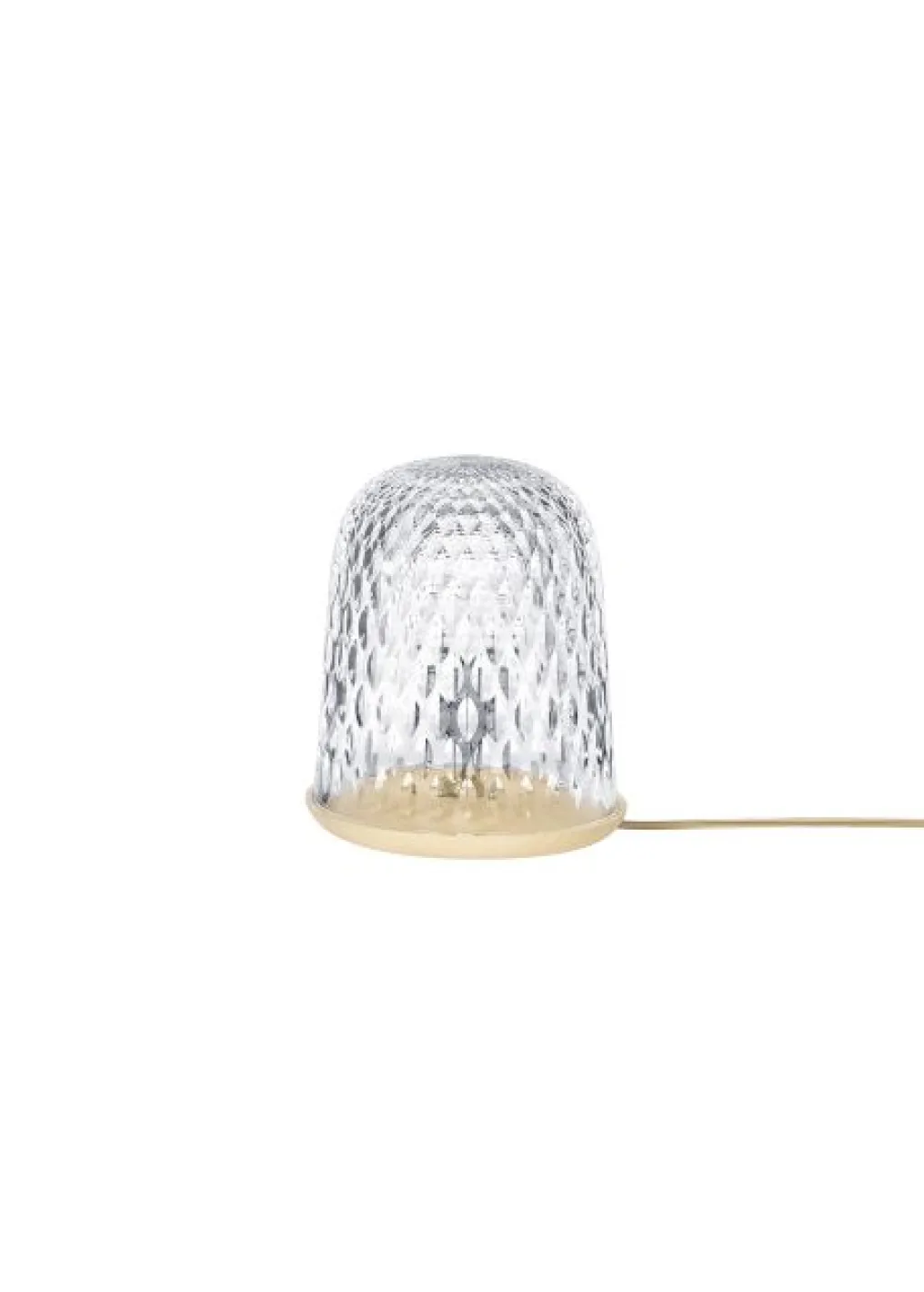 FOLIA CLEAR WOOD TABLE LAMP
