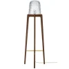 FOLIA DARK WOOD FLOOR LAMP