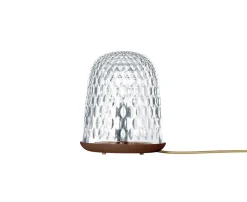 FOLIA DARK WOOD TABLE LAMP