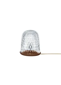 FOLIA DARK WOOD TABLE LAMP