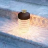 FOLIA DARK WOODBRUSHED BRASS FINISH PORTABLE LAMP