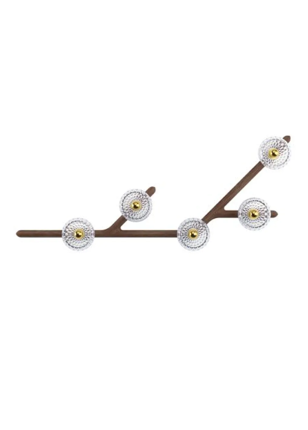 FOLIA 5L 45° UNIT CLEAR WOOD SCONCE