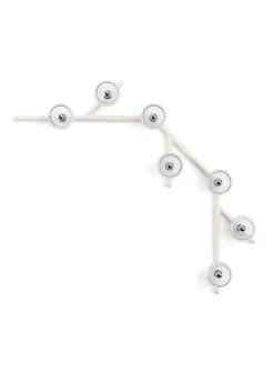 FOLIA 7L 45° UNIT DARK WOOD SCONCE