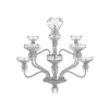 FOLIA 12L CHROME-PLATED FINISH CHANDELIER