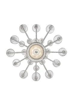 FOLIA 24L CHROME-PLATED FINISH CHANDELIER