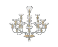 FOLIA 18L GOLDEN FINISH CHANDELIER