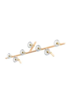 FOLIA 7L LINEAR UNIT CLEAR WOOD SCONCE
