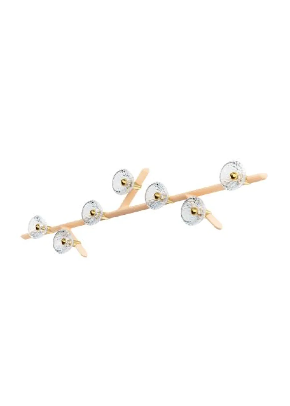 FOLIA 7L LINEAR UNIT CLEAR WOOD SCONCE