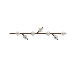 FOLIA 7L LINEAR UNIT CLEAR WOOD SCONCE
