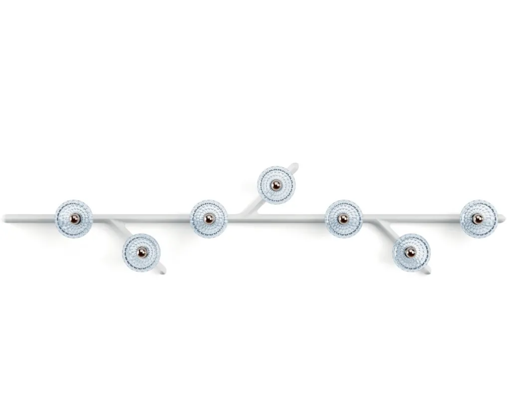 FOLIA 7L LINEAR UNIT WHITE WOOD SCONCE