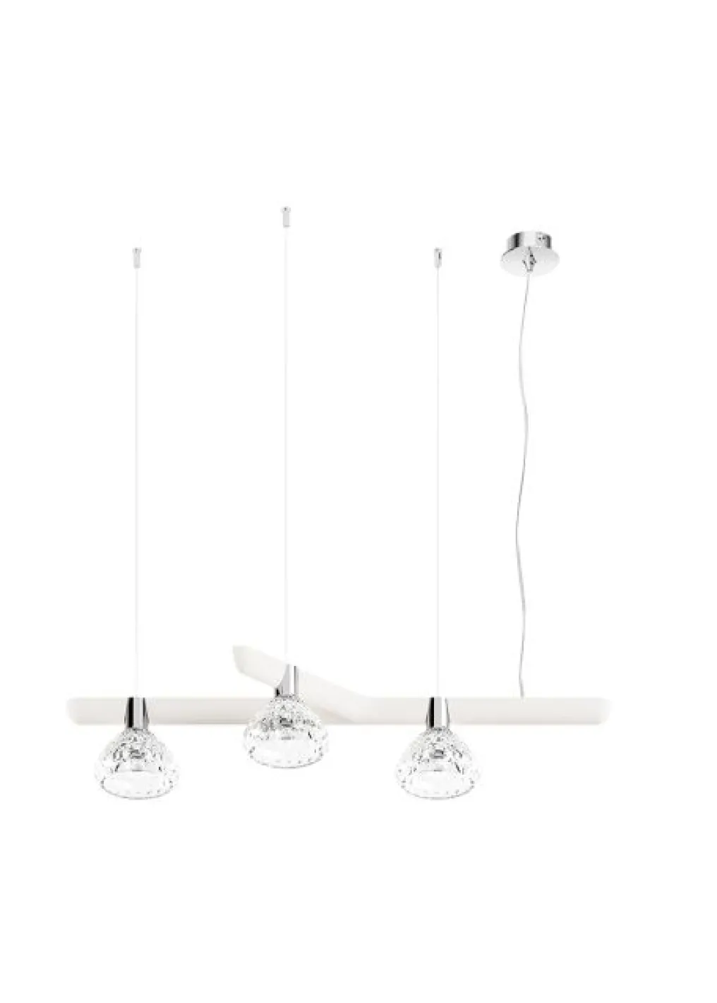 FOLIA 3L RIGHT UNIT DARK WOOD PENDANT LIGHT