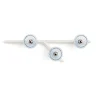 FOLIA 3L RIGHT UNIT WHITE WOOD SCONCE