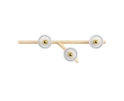 FOLIA 3L RIGHT UNIT WHITE WOOD SCONCE