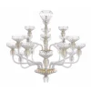 FOLIA 18L SATIN-FINISHED GOLDEN FINISH CHANDELIER