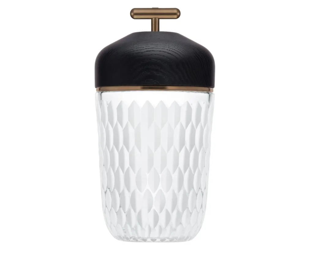 FOLIA SA BLACK WOOD BRONZE ANODIZED ALU FINISH PORTABLE LAMP