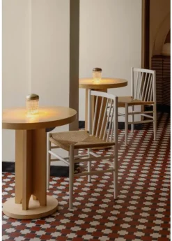 Gold-finished mini portable lamp: choose Saint-Louis and the crystal lamp