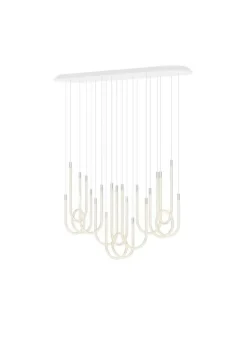 Horizontal 10-light chandelier: Light up your design-inspired spaces