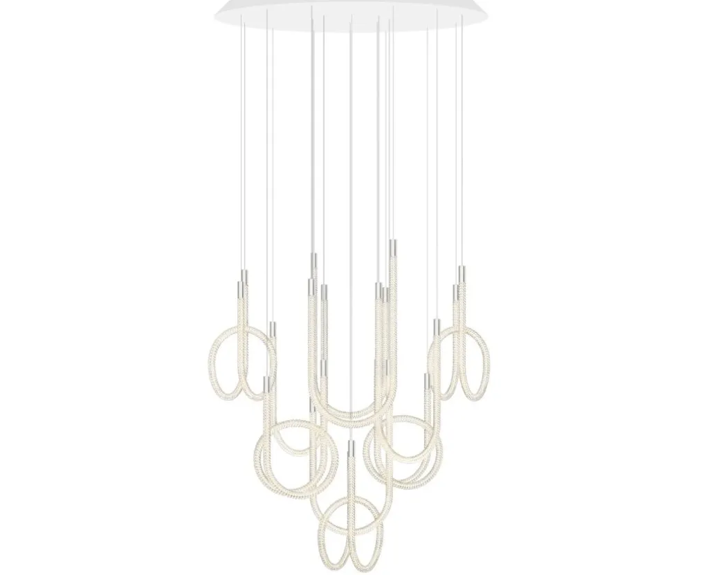 10-light chandelier: Light up your contemporary spaces