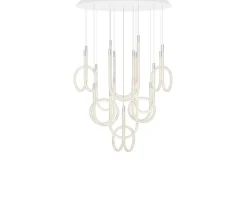 10-light chandelier: Light up your contemporary dining room