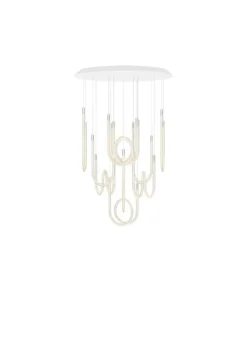 10-light chandelier: Light up your contemporary dining room