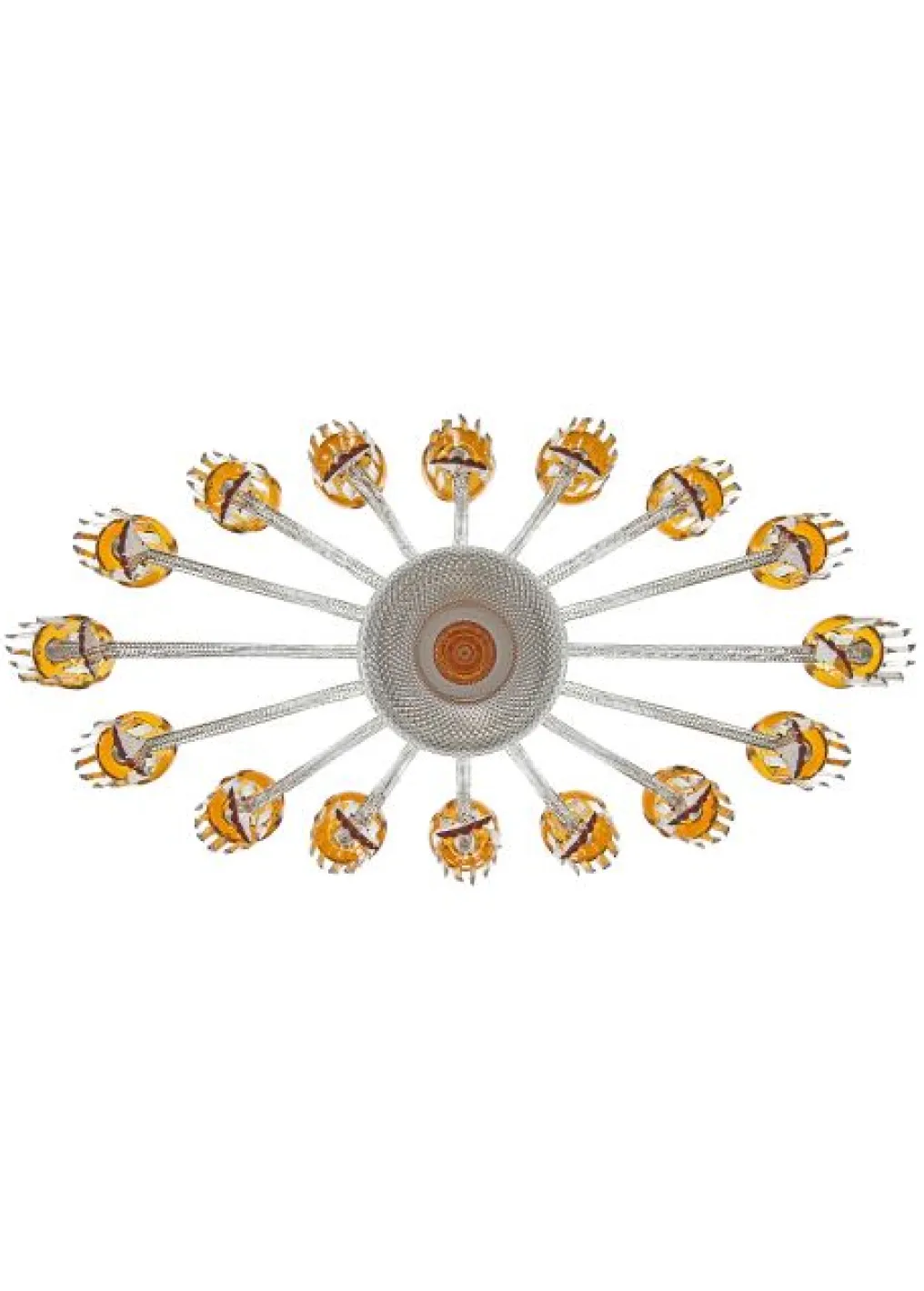 MAHARADJA OVAL 16L CHANDELIER