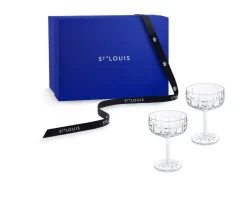 MANHATTAN 2 COCKTAIL GLASSES