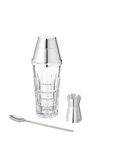 MANHATTAN MIXOLOGY SET SHAKER + JIGGER + SPOON