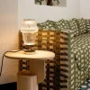 MATRICE CHROME-PLATED FINISH TABLE LAMP