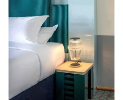 MATRICE CHROME-PLATED FINISH TABLE LAMP