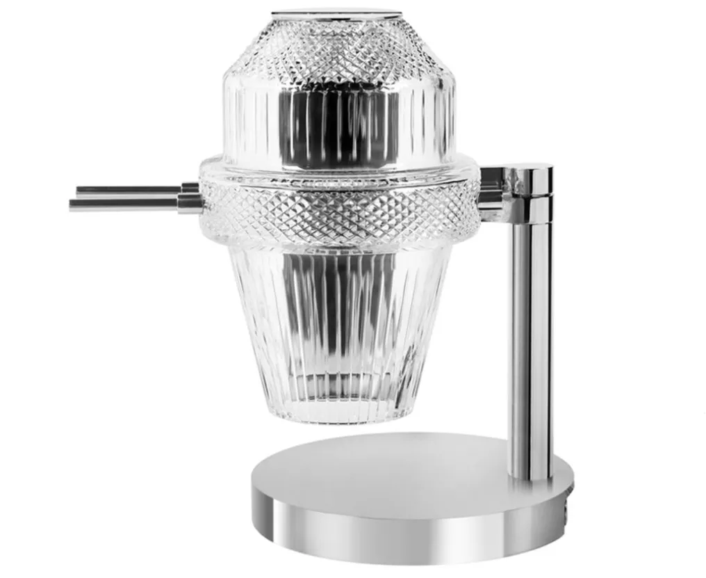 MATRICE NICKEL-PLATED FINISH TABLE LAMP