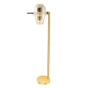 MATRICE PALE GOLD FINISH FLOOR LAMP