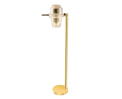MATRICE PALE GOLD FINISH FLOOR LAMP